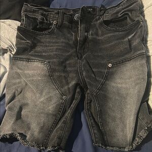 Forever 21 Black Jean Shorts